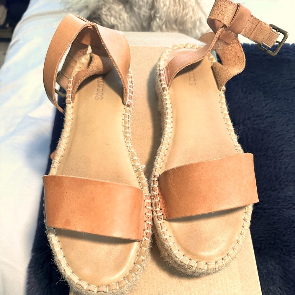 Soludos espadrilles brown sandals